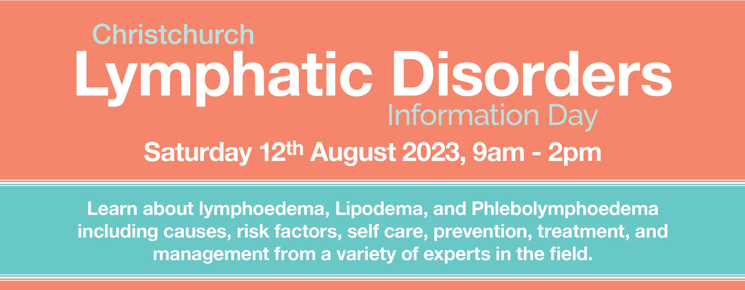 Christchurch Lymphatic Disorders Info Day